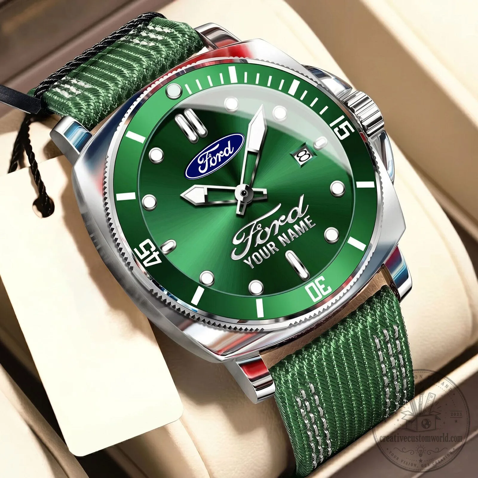 Ford Motor Company Personalized Luxury Sport Watch for Men 17 Ford Motor Company Personalized Luxury Sport Watch for Men