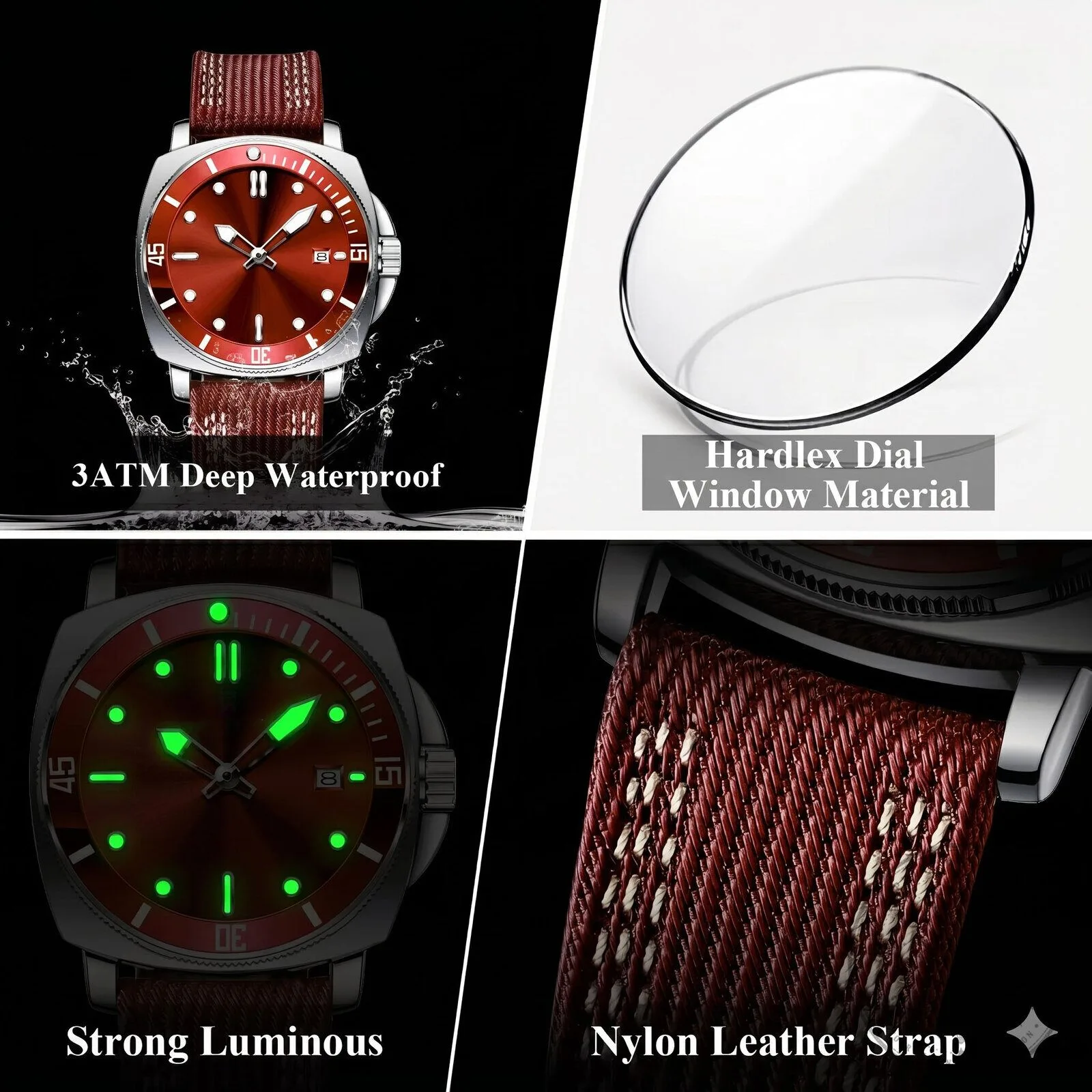 Ford Motor Company Personalized Luxury Sport Watch for Men 20 Ford Motor Company Personalized Luxury Sport Watch for Men