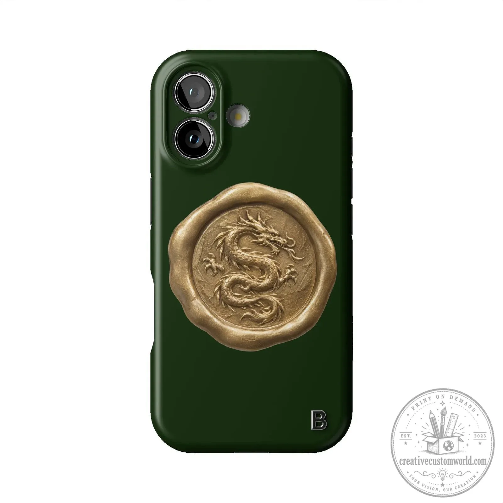 Draco Malfoy Dragon Seal Statement Dark Green iPhone Phone Case 10 Draco Malfoy Dragon Seal Statement Dark Green iPhone Phone Case