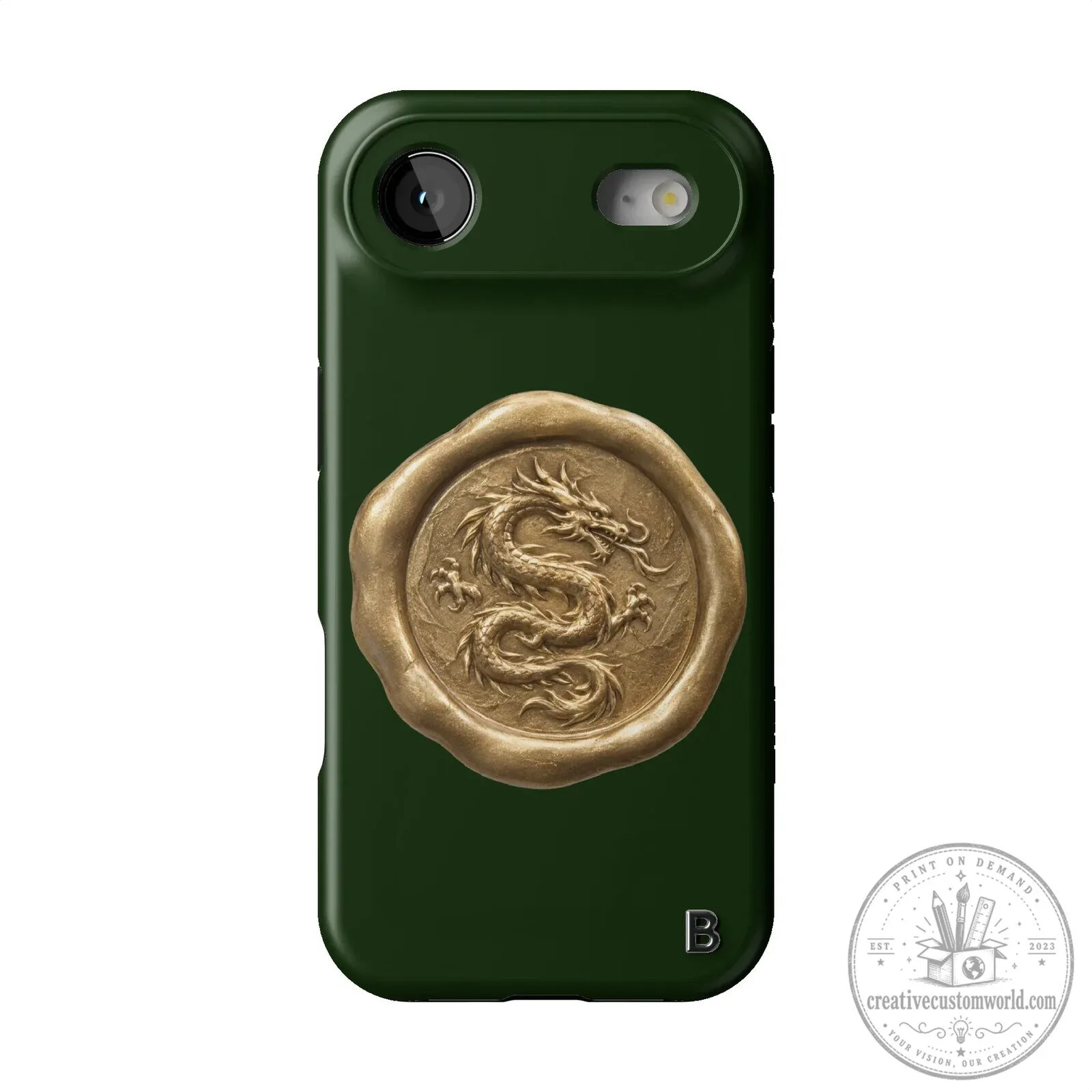 Draco Malfoy Dragon Seal Statement Dark Green iPhone Phone Case 13 Draco Malfoy Dragon Seal Statement Dark Green iPhone Phone Case